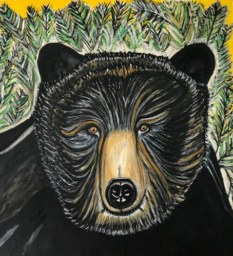 Watercolor Painting - Bear Medicine